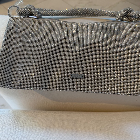 Mini Cult Gaia Hera Bag Silver Crystal Embellished - Picture 6 of 7